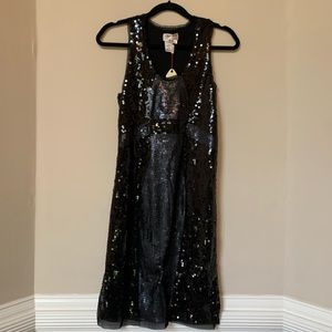 M.S.S.P Black sequin dress - NWT